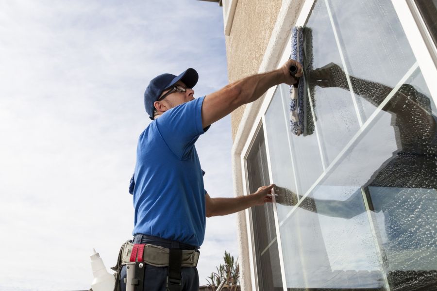 Commercial Window Cleaning by Clean America Commercial Office Cleaning