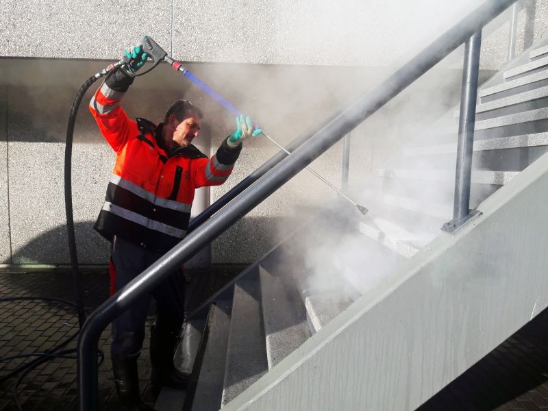 Commercial Pressure Washing by Clean America Commercial Office Cleaning
