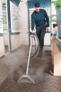 Commercial carpet cleaning by Clean America Commercial Office Cleaning