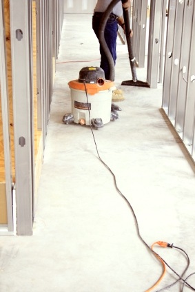 Construction cleaning by Clean America Commercial Office Cleaning